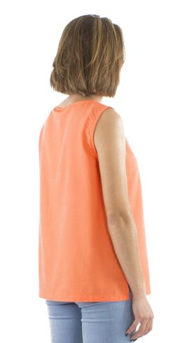 Alternative view of Bluza/top iz lanu in viskoze CH17709