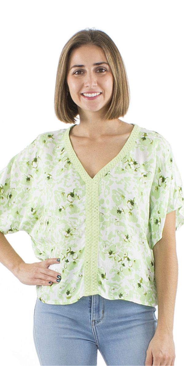Bluza iz viskoze CH17696 3 Bluza iz viskoze CH17696 - slika 3