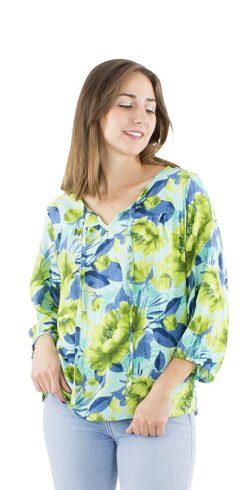 Alternative view of Bluza iz viskoze CH18007